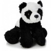 Aurora, 12756, Mini Flopsie Mei Le Panda 20 cm, Peluche, Noir et Blanc