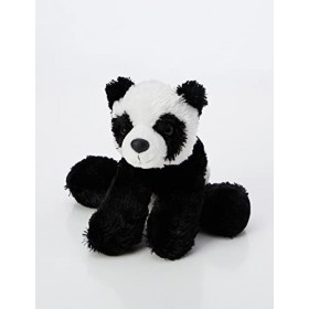 Aurora, 12756, Mini Flopsie Mei Le Panda 20 cm, Peluche, Noir et Blanc
