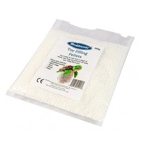 Mouldmaster Pellets/billes de remplissage pour jouets 500 g Blanc cassé TF01