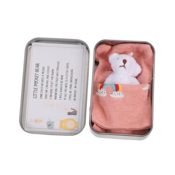 Toyvian 1 Jeu Mini Ours en Peluche Petit Tapis Ours en Peluche De Remise des Diplômes Ornement Animal De Pâques Ours De Gradu