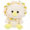 Vaguelly Petite Poupée Jaune Animal en Peluche Jouets en Peluche Jouet en Peluche Peluche Adorable Poupée en Peluche Animaux 