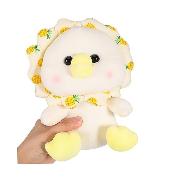 Vaguelly Petite Poupée Jaune Animal en Peluche Jouets en Peluche Jouet en Peluche Peluche Adorable Poupée en Peluche Animaux 