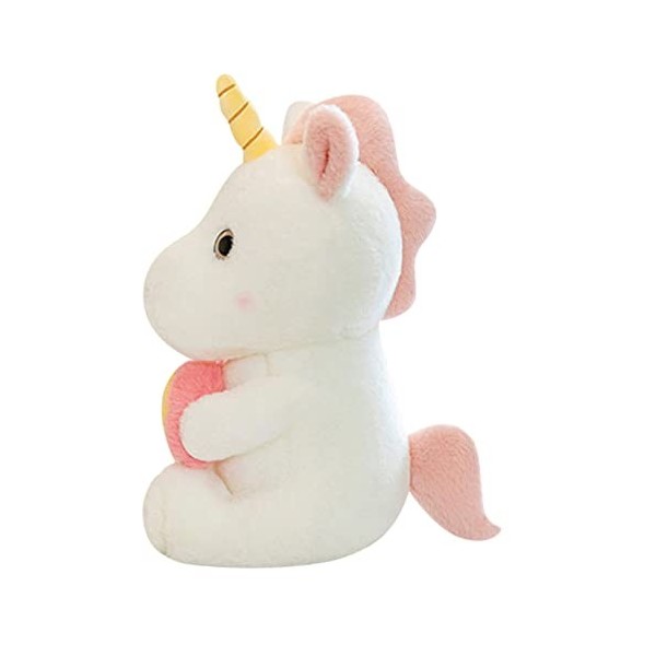 ERINGOGO Peluche Oreillers Doux pour Animaux Licorne à Câliner Cotillons Licorne Jouet Apaisant Jouets Parure De Licorne Cous