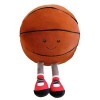 Peluche douce de basket-ball de football, jouets en peluche anthropomorphe Chubby Ball poupée en peluche avec jambes, jouet c
