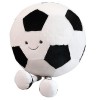 Peluche douce de basket-ball de football, jouets en peluche anthropomorphe Chubby Ball poupée en peluche avec jambes, jouet c