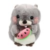 Toyvian Marmotte Poupée Oreiller pour Lit Bébé en Peluche Fille Cadeaux danniversaire Mignon Animaux en Peluche Marmotte en 