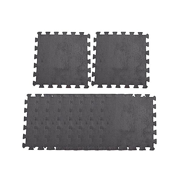 Amagogo 10x Tapis de Sol en Mousse Puzzle en Peluche Tapis de Sol en Mousse Anti-dérapant Tapis de Jeu Puzzle Tapis de Jeu po