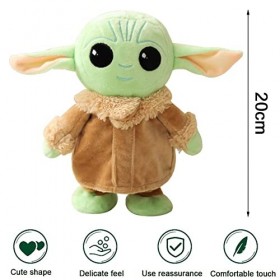 Star Wars Plush Doll Toy, Peluches,1Pièce 20CM Star Wars Peluche Star Wars, Bébé Peluches Idéal pour Cadeaux Anniversaire Enf