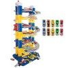 MOLTO | 6 étages Parking pour Les Enfants avec Garage, rampes, Linge, Ascenseur, Station-Service et Zone ennuyeuse | Toys édu