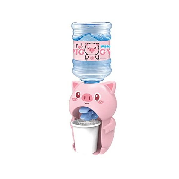 Homoyoyo Mini distributeur deau en forme de cochon de dessin animé - Fontaine à boire - Modèle de simulation deau - Accesso