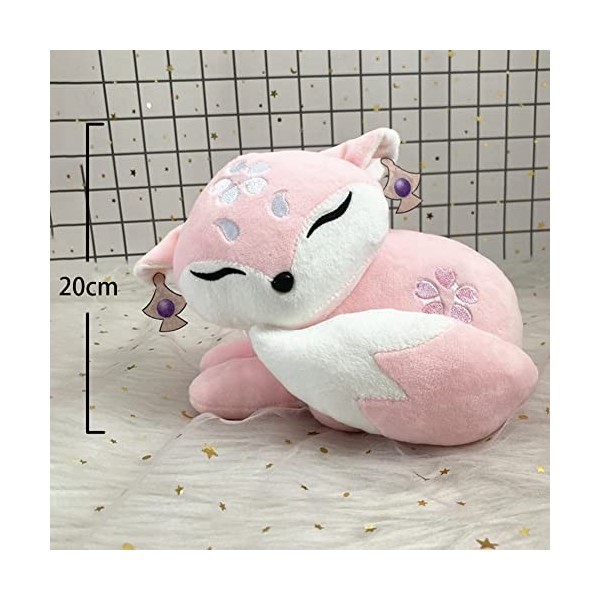 Gooyeh Yae Miko Poupée Anime Jeu Personnages Renard Poupée Peluche Poupée Coussin Décoration de la Maison Cadeau danniversai