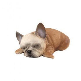 Gogogmee Peluche Chihuahua 2 Pièces Chien Simulation Animal Réaliste Intimidateur Figurines Style Aléatoire Bureau Chiens Min