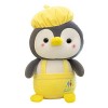 ISAKEN Peluches Kawaii Peluche Pingouin, Animal en Peluche Doux en Peluche Oreiller, Jouets de Confort de Sommeil pour Les To