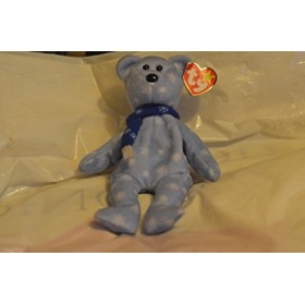 TY Beanie Baby - Peluche Animaux - Teddy lOurs de lHiver