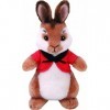 Ty - Flopsy Peter Rabbit Peluche Lapin Boléro Rouge United Labels ibérique 42276TY 