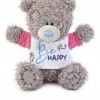 Me To You Bee Happy Tatty Teddy AP401020 , Bleu, Blanc, Rose