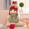 ITODA Bébé Enfant Fille Poupée de Chiffon Jouet Enfant Interactif Mignonne Poupée Peluche Jouet déveil Mini-Princesse Jouet 