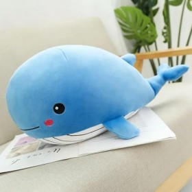 Kawaii Doux Baleine en Peluche Jouet Dessin Animé Animal Poisson en Peluche Poupée Bébé Couchage Coussin Enfant Petite Amie C