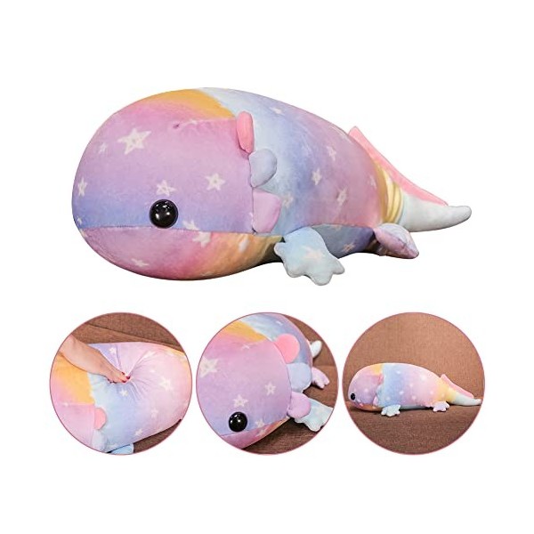 Jouet en Peluche Oreiller de poupée Poisson Dinosaure chromatique Coussin décoratif en Peluche Peluche Bébé Première Poupée P