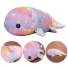 Jouet en Peluche Oreiller de poupée Poisson Dinosaure chromatique Coussin décoratif en Peluche Peluche Bébé Première Poupée P