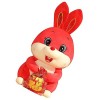 ERINGOGO 2023 Année du Lapin Poupée en Peluche Lapin en Peluche Bébé Poupée Jouet pour Enfants Décor Chinois Figurine en Pelu