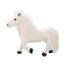 Jouets en peluche de cheval, jouet de cheval en peluche douce, animaux en peluche avec yeux 3D, cheval en peluche debout pour