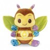 VTech - Maëlle, Mon Abeille des Découvertes Play Green, Peluche Interactive Fabriquée avec des Matériaux Plus Durables, Jouet