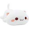 shownicer Oreiller en Peluche Chat, Animaux en Peluche, Kawaii Chaton Peluche Géante, Jouet Doux Animal Poupée, Coussin Câlin