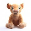 Nesloonp Jouets en Peluche Le Roi Lion - 26 cm Jouets en Peluche Le Roi Lion Sim-ba Animaux Mignons Assis Sim-ba Poupée en Pe