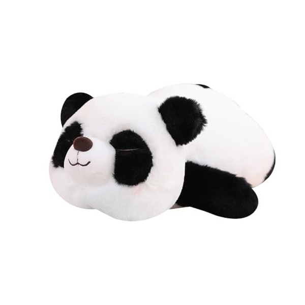 Animal en Peluche Panda, Ours Peluche Panda Oreiller Doux Coussin Panda Plushies Cadeaux pour Enfants Filles 30cm/11.81inch 
