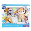 VTech - Coffret Naissance Premières Découvertes, Premiers Jouets Bébé, Doudou Renard en Peluche, Hochets Koala Interactif et 