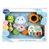 VTech - Coffret Naissance Premières Découvertes, Premiers Jouets Bébé, Doudou Renard en Peluche, Hochets Koala Interactif et 