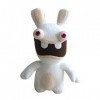 Raving Rabbits Raving Rabbids KH00257 Peluche avec Yeux Rouges 28 cm