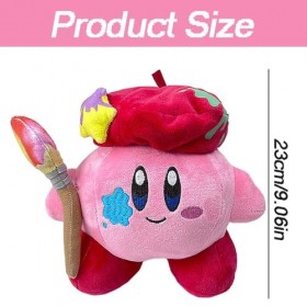 SUNSK Peluche pour Kirby Peluche Peluche Cartoon pour Kirby Peluche Kawaii Poupée en Peluche Jouet Souple pour Enfants Annive