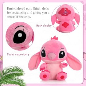 Stitch Peluche, 20 cm Poupée en Peluche Stitch, Peluche Stitch pour Enfants, Peluche Stitch, Peluche Stitch Cadeau, Cadeau po