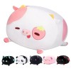 Mewaii 20 CM Peluche Coussin Oreiller danimaux Kawaii Poupée Jouets Salamandre Oreiller en Peluche de Câlin Doux Confort Noë