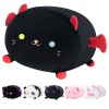 Mewaii 20 CM Peluche Coussin Oreiller danimaux Kawaii Poupée Jouets Salamandre Oreiller en Peluche de Câlin Doux Confort Noë