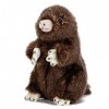 Peluche Living Nature - Taupe assise 14 cm 
