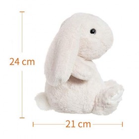 Apricot Lamb Jouets Lapin Beige Adorable Jouet pour Enfants Ours en Peluche Beige, 23 cm 