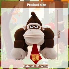 King Kong Peluche Miotlsy Jouets en peluche de dinosaure Lavable En Surface Décoration de fête Yoshi Cadeau de poupée Adorabl