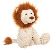 Apricot Lamb Jouet Velours Velours Corduroy Lion Peluche mollusque pour Enfants Corduroy Lion 23cm 