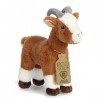 Aurora, 35052, Eco Nation Chèvre, 26cm,Peluche éco-Responsable, Marron