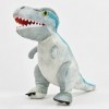 Kögler- Dinosaurier 90542-Peluche Dinosaure T-Rex en Gris, Peluche denviron 28 cm à câliner, 90542, Multicolore