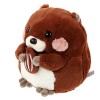 NOLITOY Marmotte Poupée Nouveauté Coussins Mignon Marmotte Hamster Animaux en Peluche Hamster en Peluche Poupée Hamster Oreil