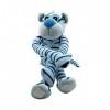 Peluche PANTHERE SONORE Bleue 38 CM