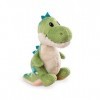 NICI- Peluche de bébé Dino garçon dans Un œuf 13cm Green, 48804, Beige