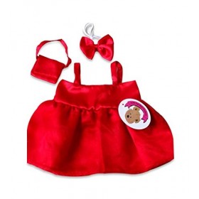 Build Your Bears Wardrobe Vêtements pour ours en peluche Build a Bear Teddies avec nœud en satin