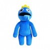 LUNAMY-Rainbow Friends Petit Homme Bleu Peluche PoupéE en Peluche Bleue Halloween Amis Bleus Animal en Peluche pour Fans et A