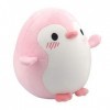 NUOBESTY Poupée Chiffres Mignons Figurines Kawaii Pingouins Jouets Trucs De Pingouin Mini-Jouet Jouets Roses Cadeaux Roses Re