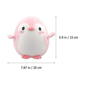 NUOBESTY Poupée Chiffres Mignons Figurines Kawaii Pingouins Jouets Trucs De Pingouin Mini-Jouet Jouets Roses Cadeaux Roses Re